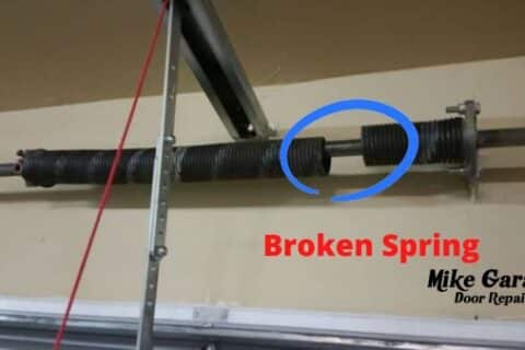 Broken garage door springs mean big problems: When to replace yours