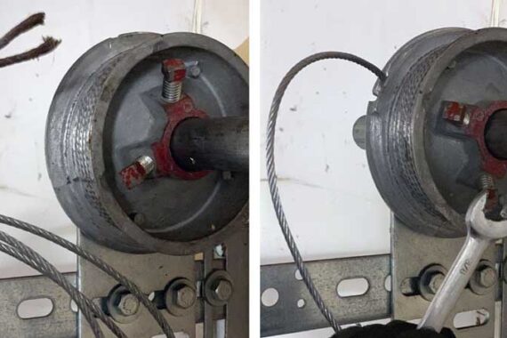 Garage Door Cable Drum Replacement