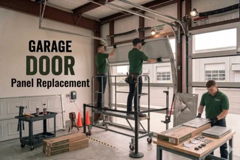 Garage Door Panel Repair & Replacement