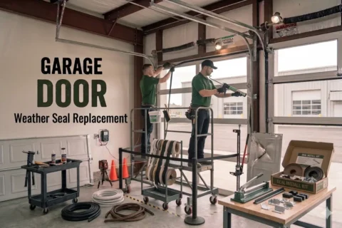 Garage Door Weather Seal Replacement & Installation