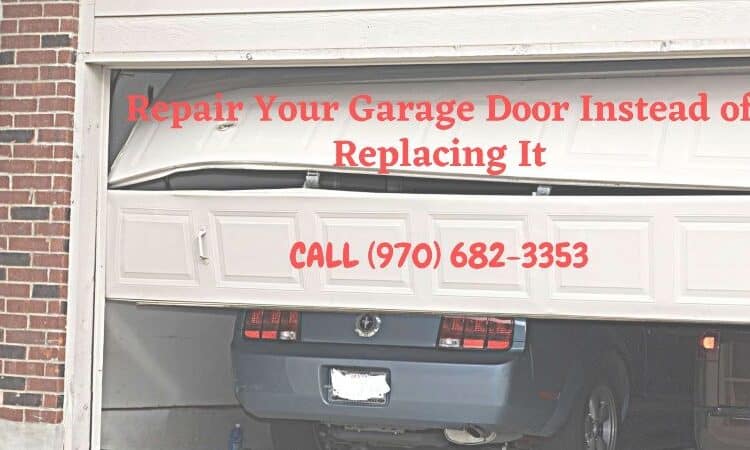 When Should I Repair the Garage Door not to Replace it? Your Answer is Here