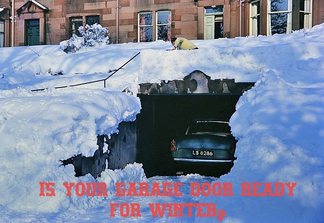Prepare Your Garage Door for Winter in Fort Collins