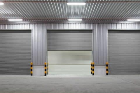 What are the different types of commercial doors