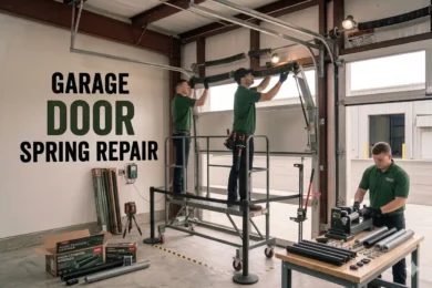 Broken Garage Door Spring Repair & Replacement