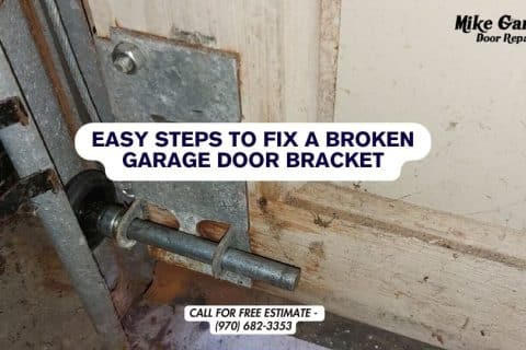 Broken Garage Door Brackets: How to Fix Them