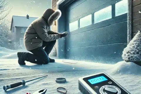 Troubleshooting Garage Door Opener Issues in Cold Weather