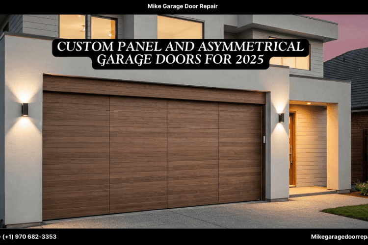 Design Your Way: Custom Panel and Asymmetrical Garage Doors for 2025