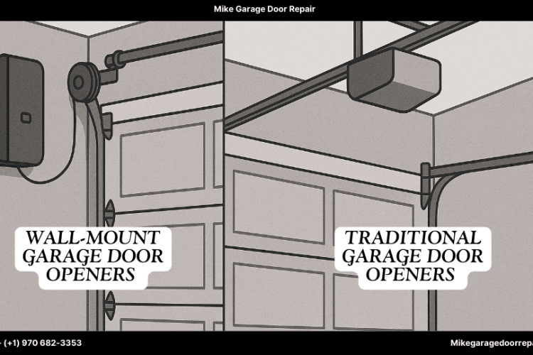 Wall-Mount Garage Door Openers vs. Traditional Models: Which is Right for You?
