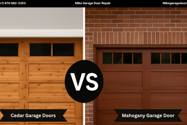 Cedar vs. Mahogany: The Ultimate Guide to Selecting the Perfect Wood for Your Garage Door