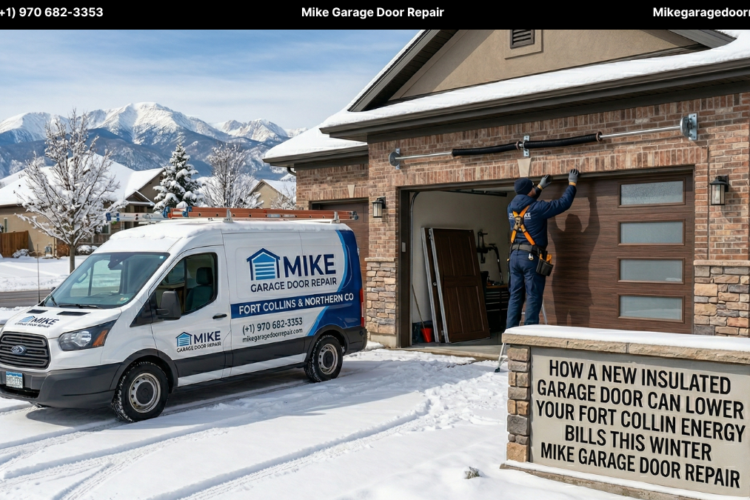 How a New Insulated Garage Door Can Lower Your Fort Collins Energy Bills This Winter