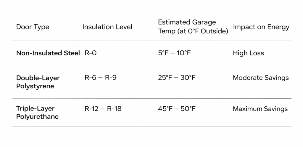 Winter Energy Savings Comparison