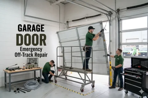 Garage Door Off Track repairing